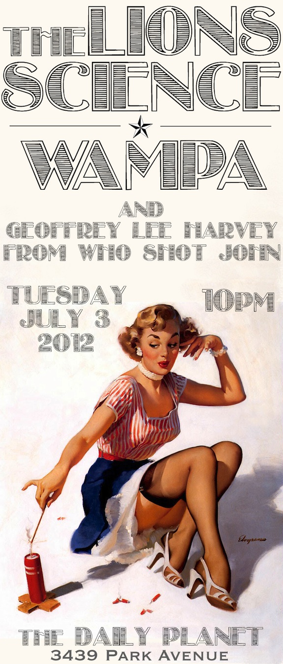 Live at The Daily Planet 7-3-2012
